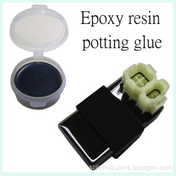 Insulating Black Epoxy Potting Glue for Electronic Component